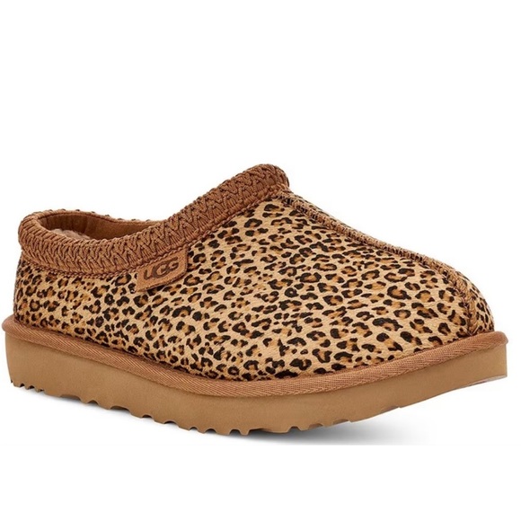 Brand new authentic Ugg Tasman speckles genuine calf hair slipper - Picture 1 of 11